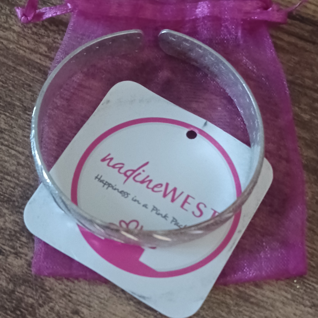 Nadine West Silver Bangle
